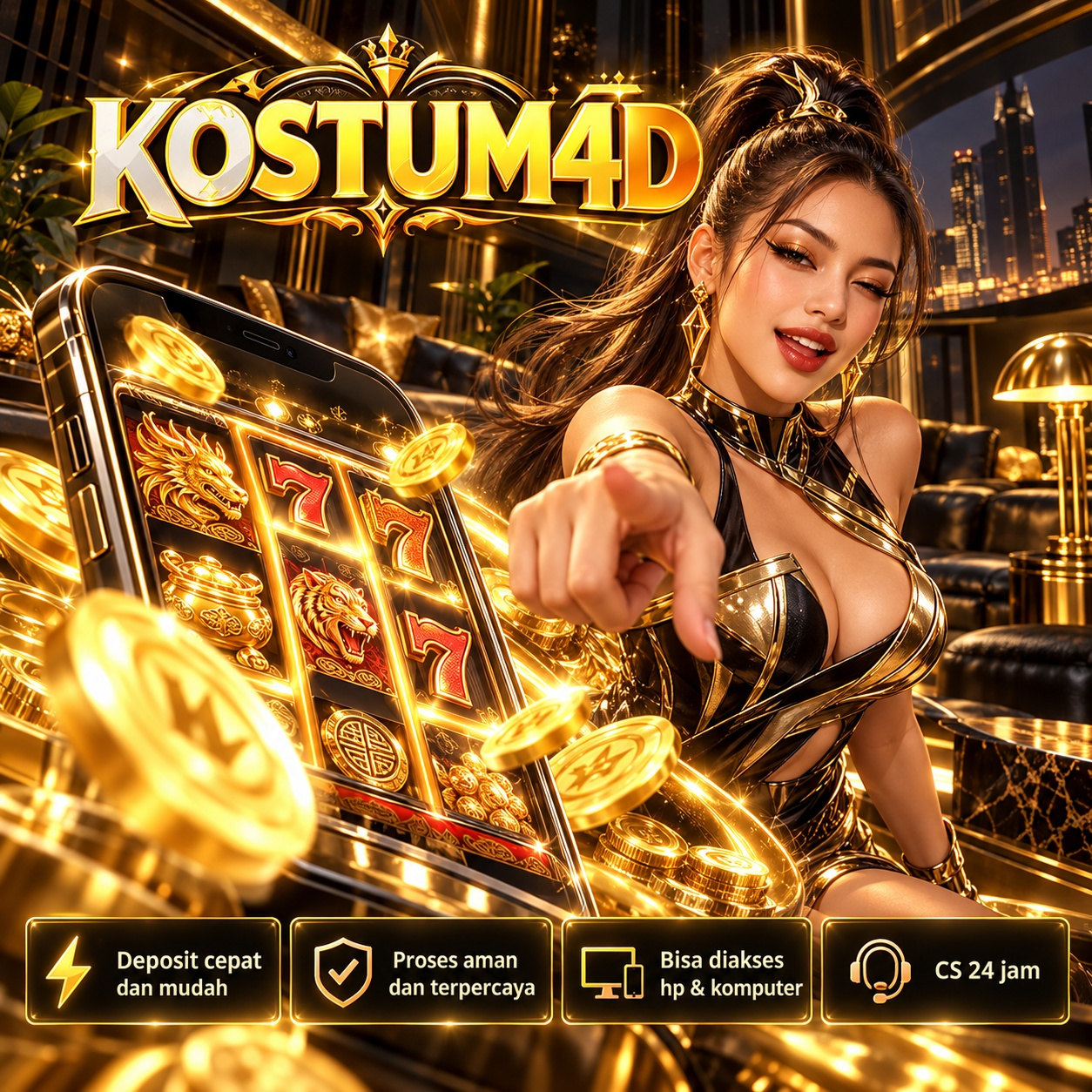 Banner promosi KOSTUM4D